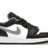 Jordan 1 Low Black White Grey
