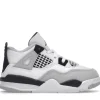 Jordan 4 Kids Retro Military Black